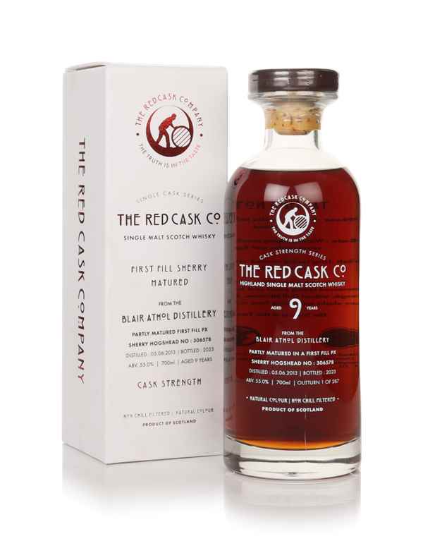 Blair Athol 9 Year Old 2013 (cask 306578) - Single Cask Series (The Red Cask Company)