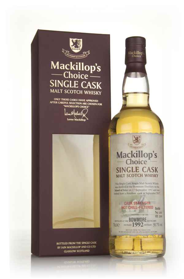 Bowmore 1992 (bottled 2017) - Mackillop's Choice