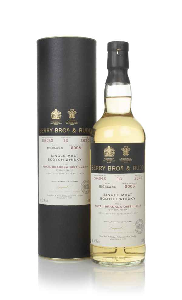 Royal Brackla 12 Year Old 2008 (cask 304043) - Berry Bros. & Rudd