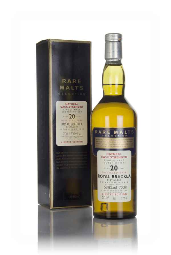 Royal Brackla 20 Year Old 1978 - Rare Malts