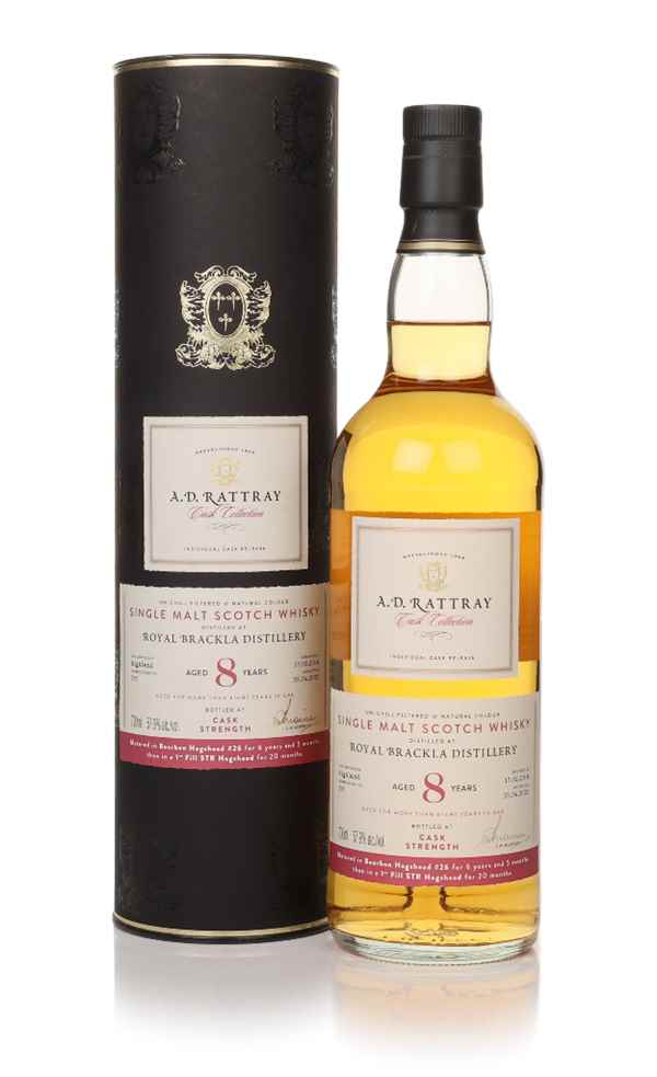 Royal Brackla 8 Year Old 2014 (cask 26) - Cask Collection (A.D. Rattray)