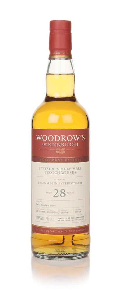 Braes of Glenlivet 28 Year Old  1994 (Cask 165616) - Woodrow's of Edinburgh
