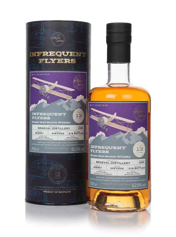 Braeval 13 Year Old 2009 (cask 804907) - Infrequent Flyers (Alistair Walker)