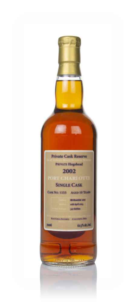 Port Charlotte 10 Year Old 2002 (cask 1155) - Private Cask Reserve