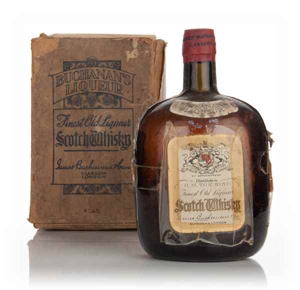 James Buchanan’s Finest Old Liqueur Scotch Whisky - 1936-52