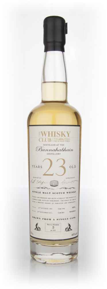 Bunnahabhain 23 Year Old 1989 (The Whisky Club)