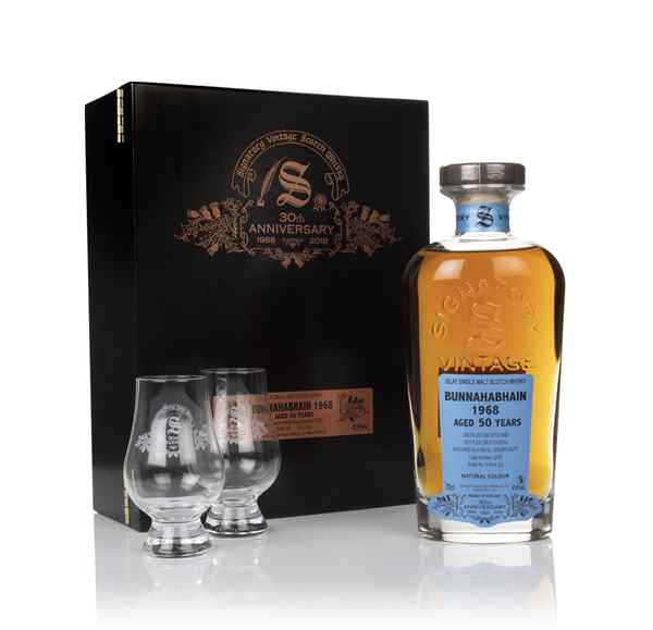 Bunnahabhain 50 Year Old 1968 (cask 12397) - 30th Anniversary Gift Box (Signatory)