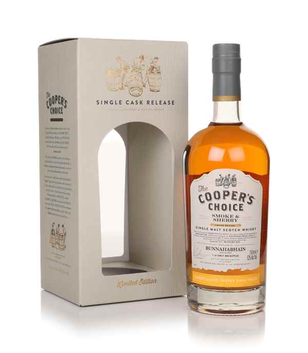 Bunnahabhain Smoke & Sherry (cask 717) (bottled 2023) - The Cooper's Choice (The Vintage Malt Whisky Co.)
