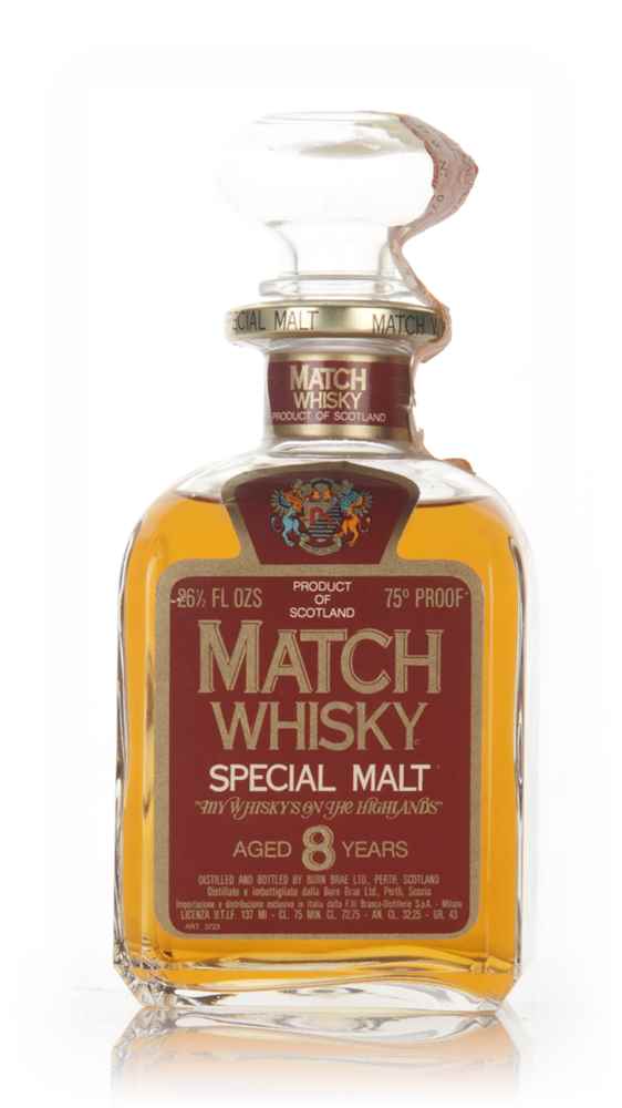 Match Whisky 8 Year Old - 1970s