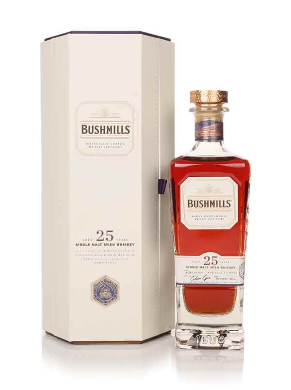 Bushmills 25 Year Old Whiskey