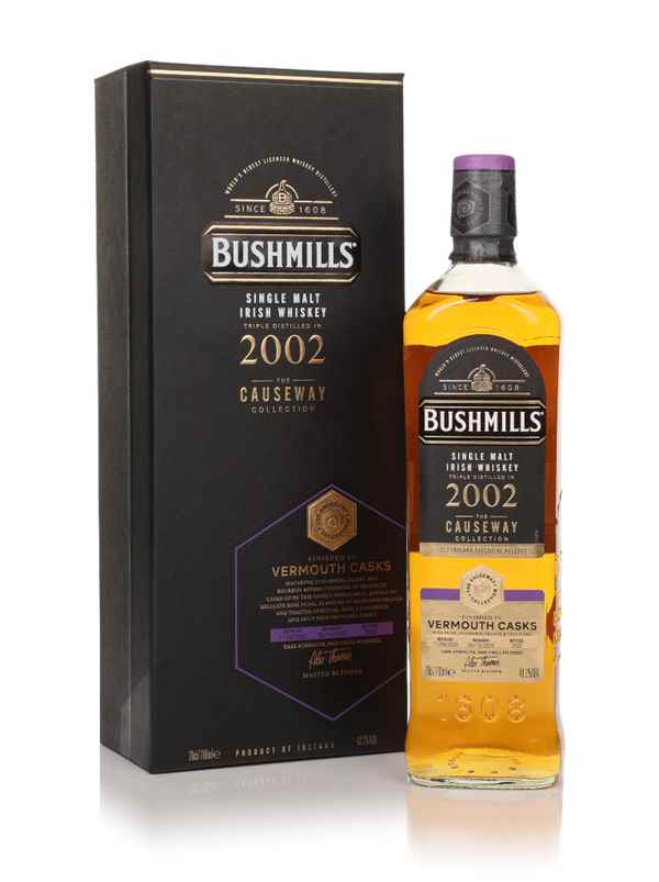 Bushmills Causeway Collection 2002 Vermouth Cask Finish Whiskey