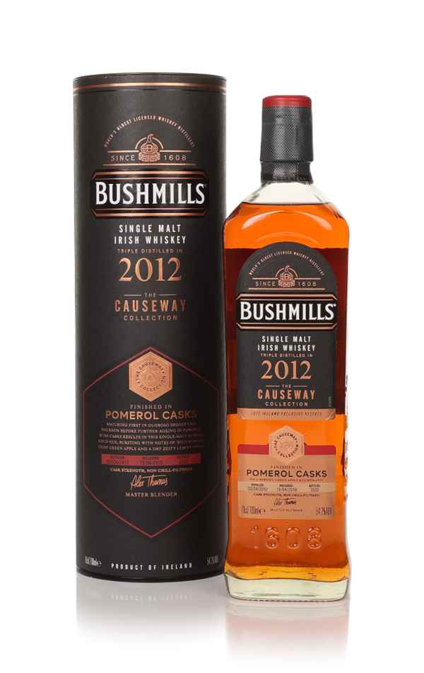 Bushmills Causeway Collection 2012 Pomerol Cask Finish Whiskey 