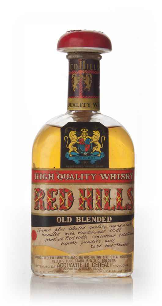 Red Hills Blended Scotch Whisky - 1960s