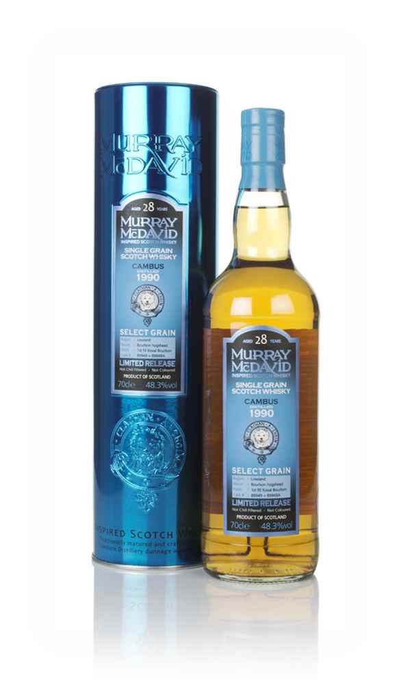 Cambus 28 Year Old 1990 (cask 89949 & 89949A) - Select Grain (Murray McDavid)