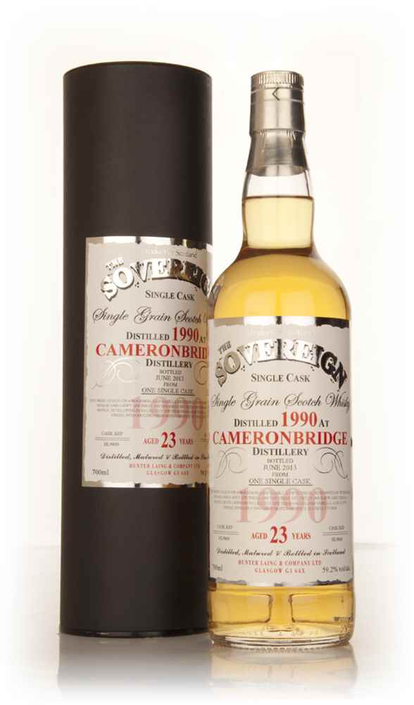Cameronbridge 23 Year Old 1990 (cask 9860) - The Sovereign (Hunter Laing)