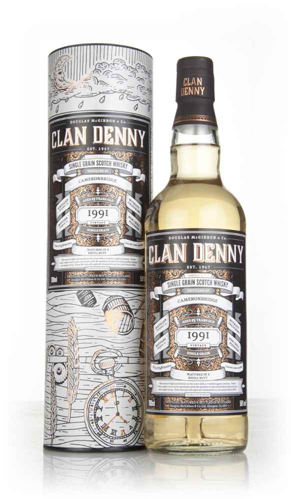 Cameronbridge 25 Year Old 1991 (cask 12086) - Clan Denny (Douglas Laing)