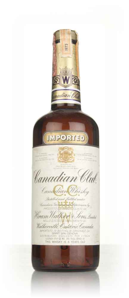 Canadian Club 6 Year Old Whisky (40%) - 1973