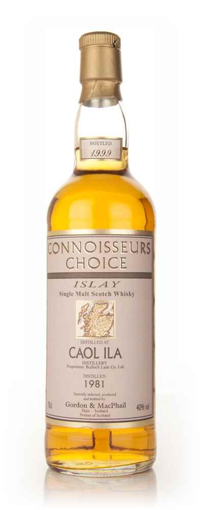 Caol Ila 1981 - Connoisseurs Choice (Gordon and MacPhail)