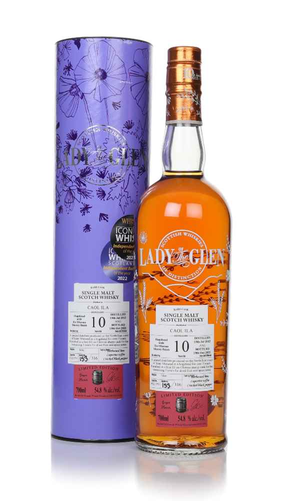 Caol Ila 10 Year Old 2012 (cask 321750) - Lady of the Glen (Hannah Whisky Merchants)