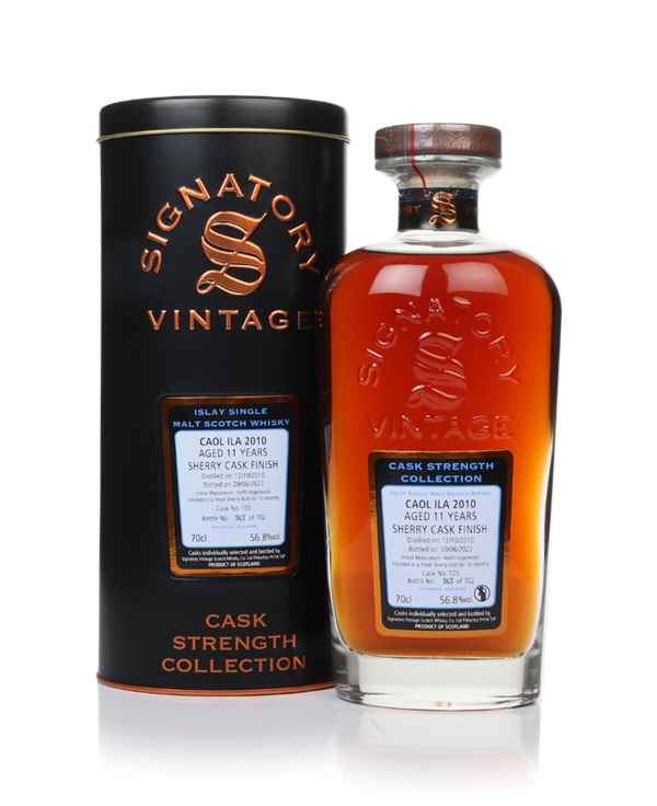 Caol Ila 11 Year Old 2010 (cask 105) - Cask Strength Collection (Signatory)