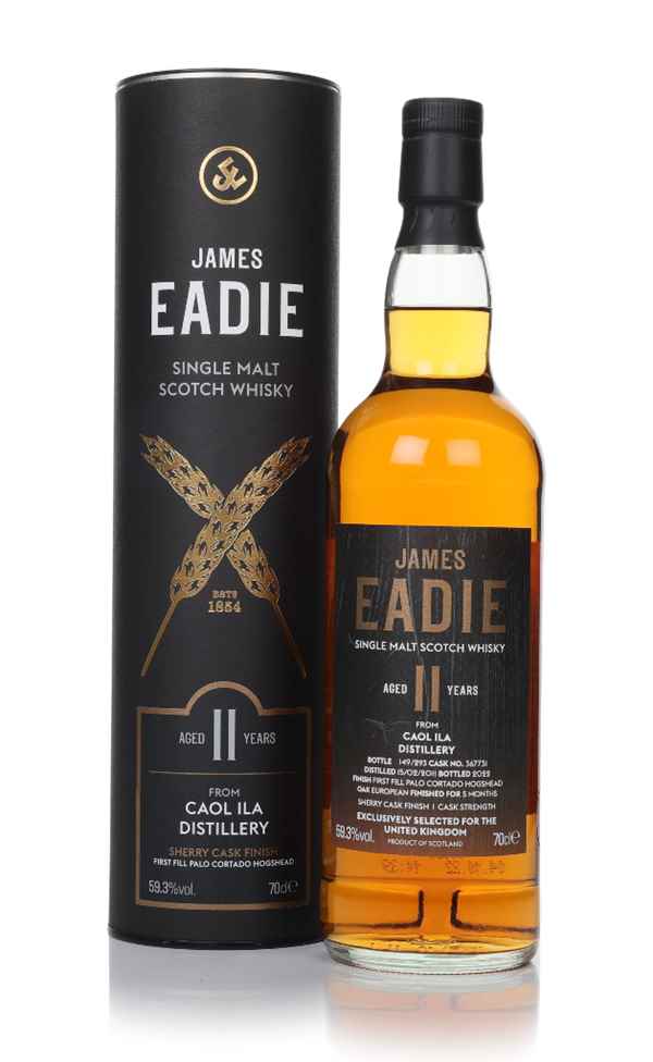 Caol Ila 11 Year Old 2011 (cask 367731) - James Eadie