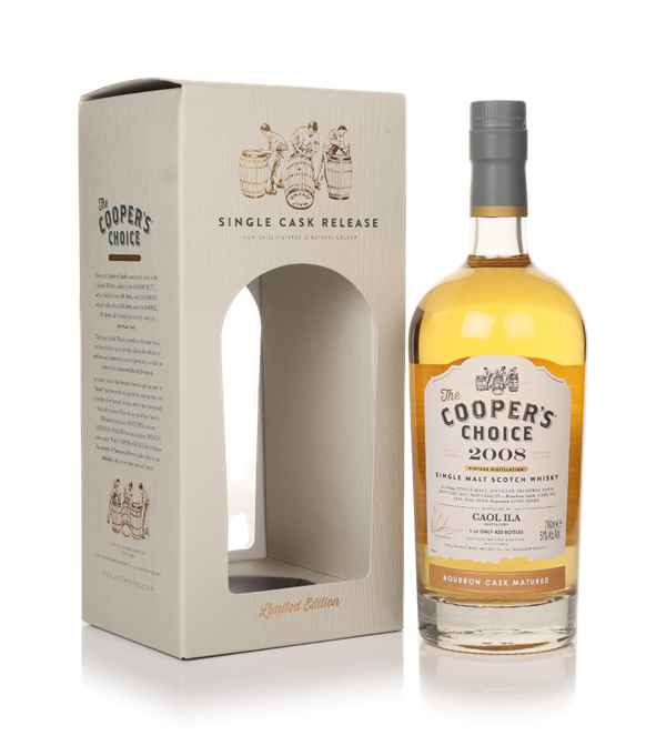 Caol Ila 14 Year Old 2008 (cask 2806) - The Cooper's Choice (The Vintage Malt Whisky Co.)