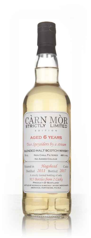 2 Speysiders by a Stream 6 Year Old 2011 -  Strictly Limited (Càrn Mòr)