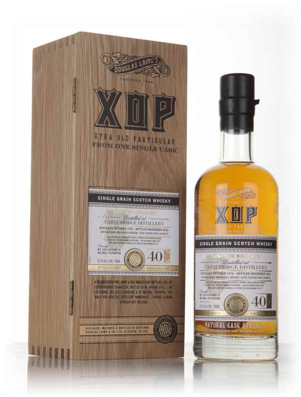 Carsebridge 40 Year Old 1976 (cask 11529) - Xtra Old Particular (Douglas Laing)