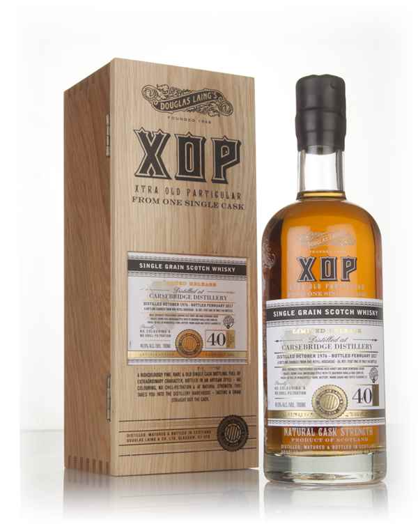 Carsebridge 40 Year Old 1976 (cask 11587) - Xtra Old Particular (Douglas Laing)