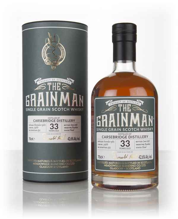 Carsebridge 33 Year Old 1982 (cask 74681) (The Grainman) 
