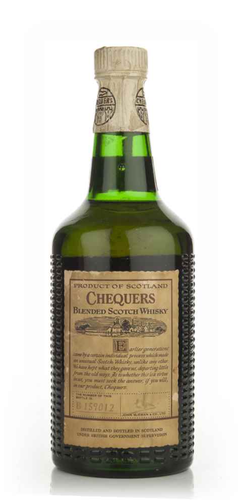 Chequers Blended Whisky - 1960s