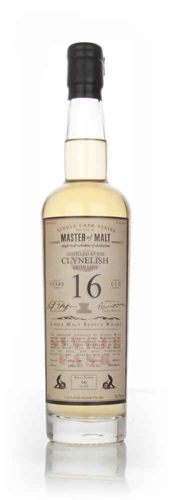 Clynelish 16 Year Old 1997 - Single Cask (Master of Malt)