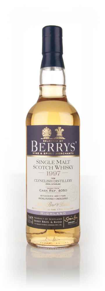 Clynelish 17 Year Old 1997 (cask 4050) (Berry Bros. & Rudd)