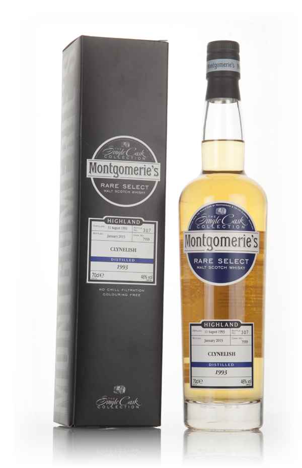 Clynelish 21 Year Old 1993 (cask 7559) -  Rare Select (Montgomerie's)