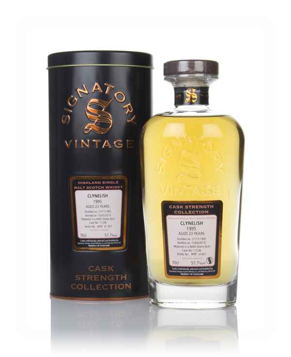 Clynelish 23 Year Old 1995 (cask 11236) - Cask Strength Collection (Signatory)