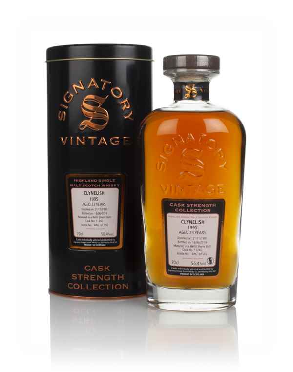 Clynelish 23 Year Old 1995 (cask 11242) - Cask Strength Collection (Signatory)