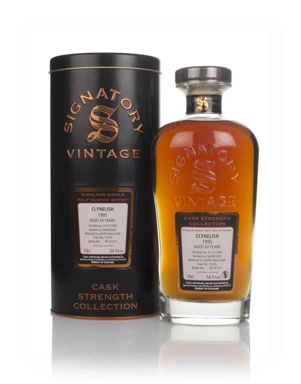 Clynelish 24 Year Old 1995 (cask 11229) - Cask Strength Collection (Signatory)