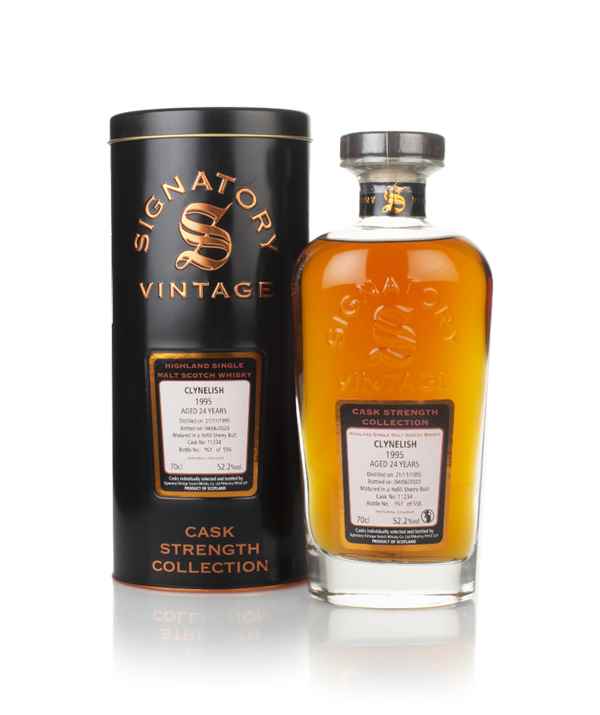 Clynelish 24 Year Old 1995 (cask 11234) - Cask Strength Collection (Signatory)