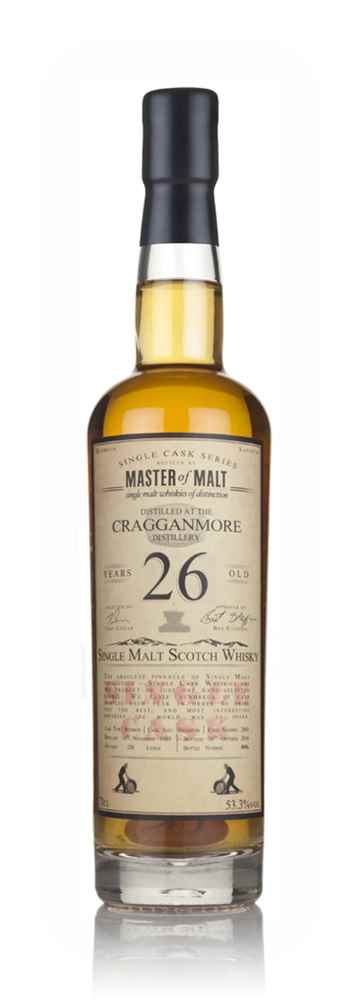 Cragganmore 26 Year Old 1989 - Single Cask (Master of Malt)