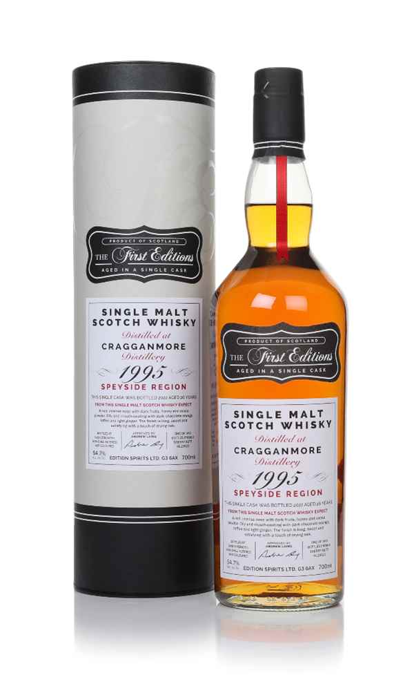 Cragganmore 26 Year Old 1995 (cask 19521) - The First Editions (Hunter Laing)