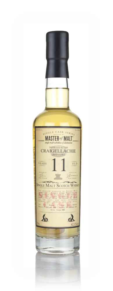 Craigellachie 11 Year Old 2006 - Single Cask (Master of Malt) (62.1%)
