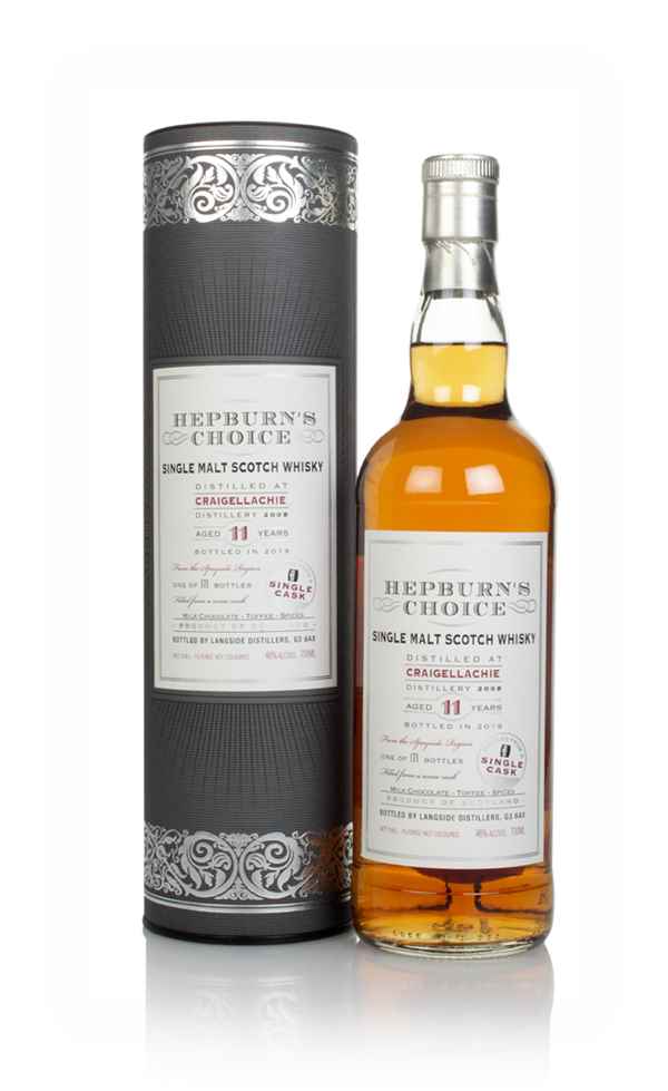 Craigellachie 11 Year Old 2008 - Hepburn's Choice (Langside)