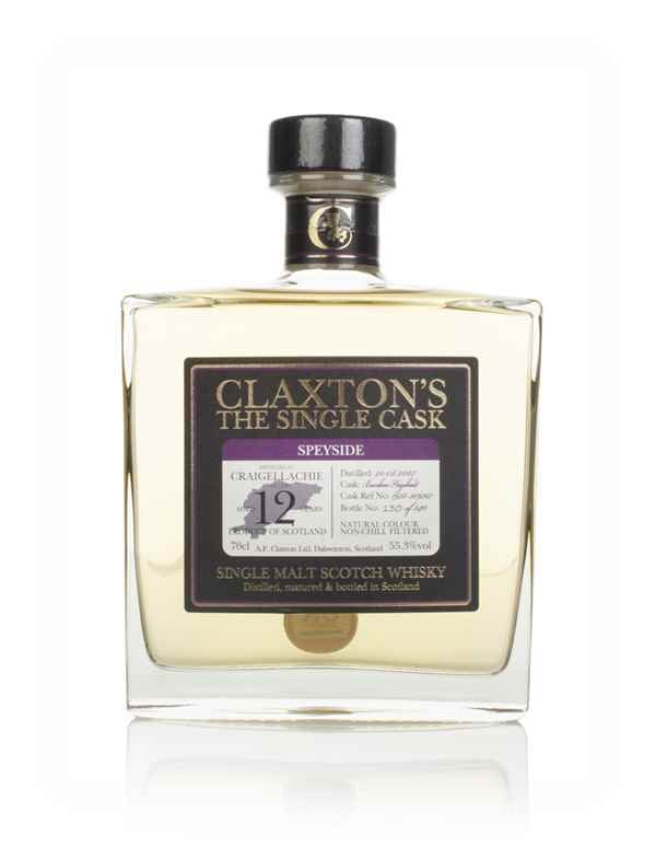 Craigellachie 12 Year Old 2007 - Claxton's