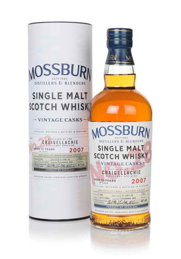 Craigellachie 13 Year Old 2007 - Vintage Casks (Mossburn)