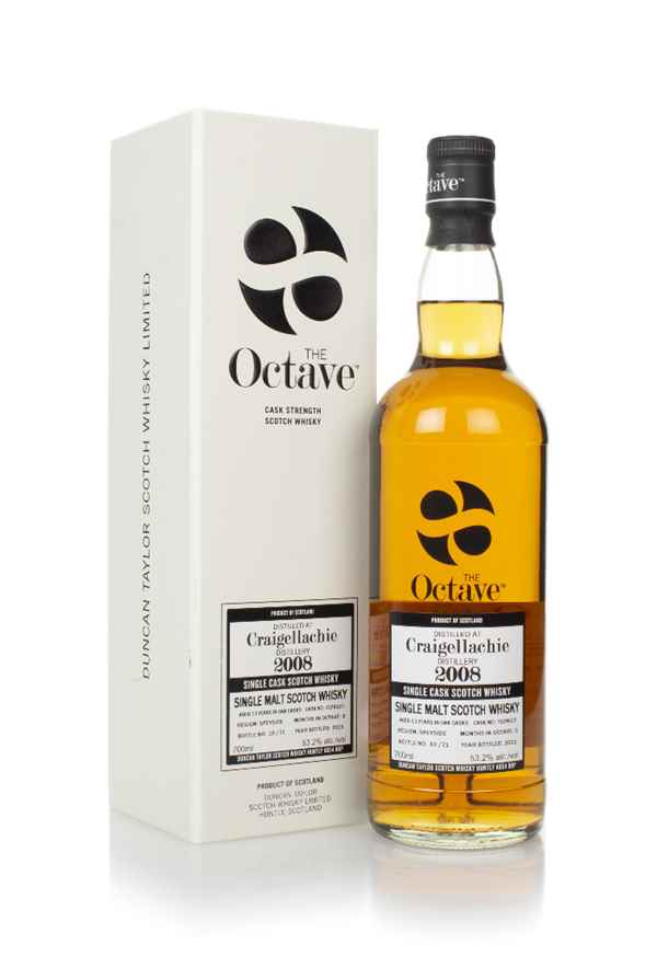 Craigellachie 13 Year Old 2008 (cask 7529523) - The Octave (Duncan Taylor)