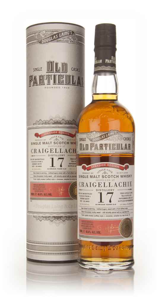 Craigellachie 17 Year Old 1995 (cask 10052) - Old Particular (Douglas Laing)
