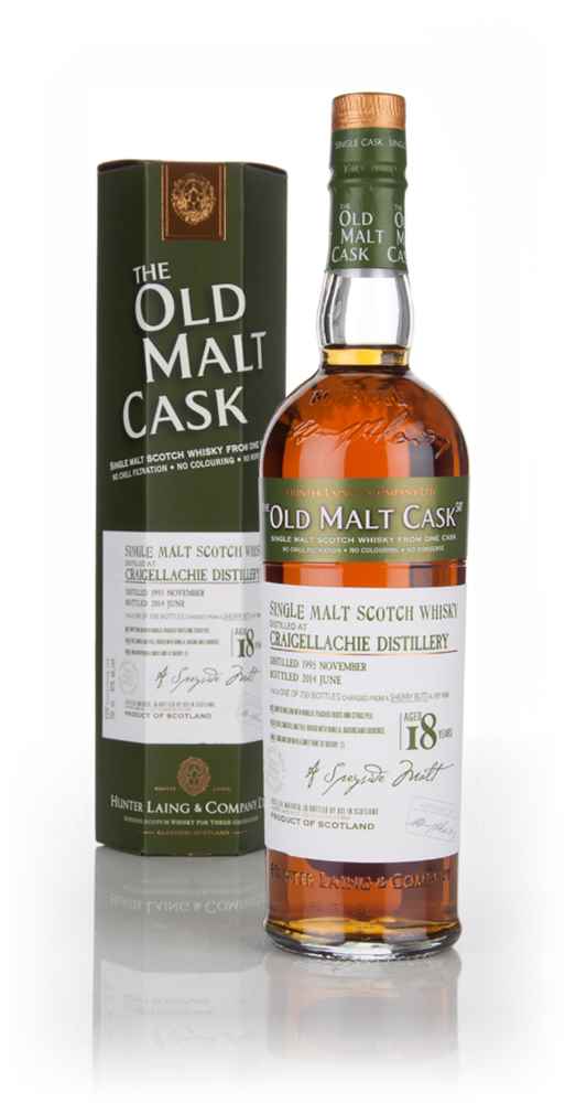 Craigellachie 18 Year Old 1995 (cask 10589) - Old Malt Cask (Hunter Laing)