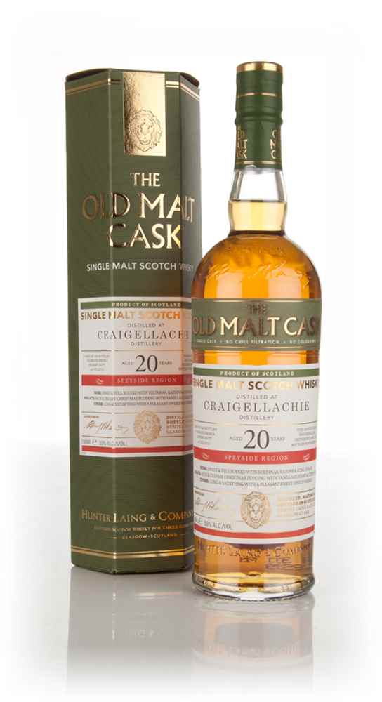 Craigellachie 20 Year Old 1995 (cask 12112) - Old Malt Cask (Hunter Laing)