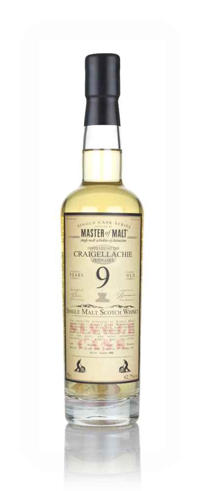 Craigellachie 9 Year Old 2008 - Single Cask (Master of Malt)