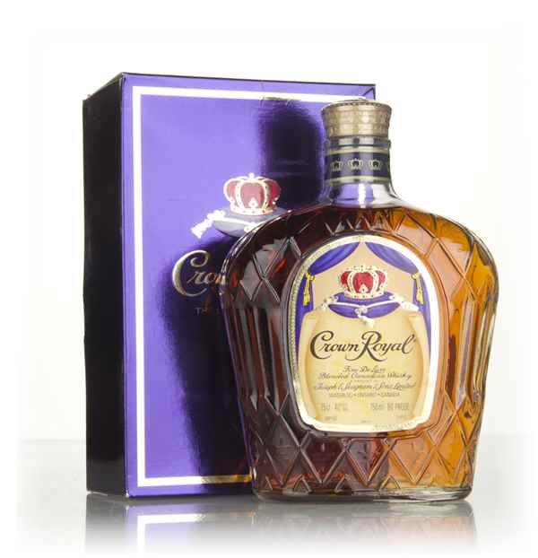Crown Royal Canadian Whisky - 1980s